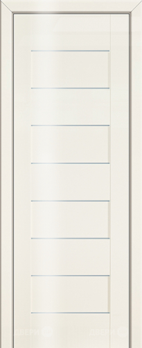 Межкомнатная дверь ProfilDoors 45L магнолия люкс (графит) в Красноармейске