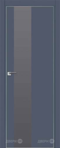 Межкомнатная дверь ProfilDoors 5E Антрацит (серебряный лак) в Красноармейске