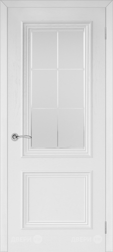 Межкомнатная дверь Валенсия-4 ПО эмаль белая в Красноармейске