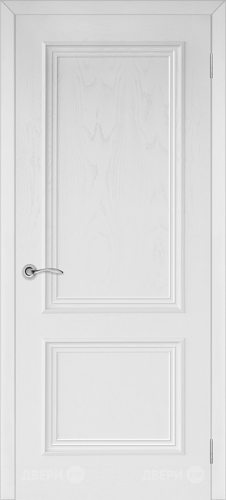 Межкомнатная дверь Валенсия-4 ПГ эмаль белая в Красноармейске