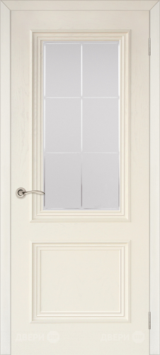 Межкомнатная дверь Валенсия-4 ПО слоновая кость в Красноармейске