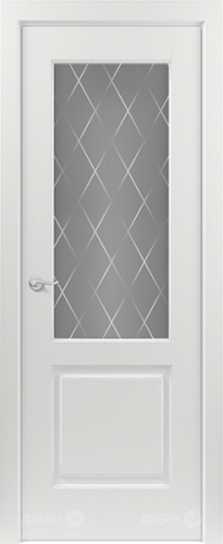 Межкомнатная дверь Венеция ПО RAL 9003 (ромб) в Красноармейске