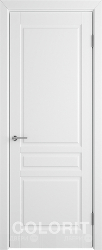Межкомнатная дверь К2 ПГ белая эмаль в Красноармейске