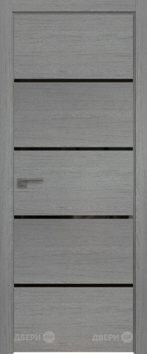 Межкомнатная дверь ProfilDoors 20 ZN Грувд (черный лак) в Красноармейске