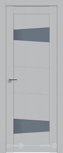 Межкомнатная дверь ProfilDoors 2-84U Манхэттен (графит) в Красноармейске