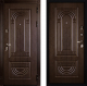 Входная металлическая Дверь Сударь МД-32 Венге в Красноармейске