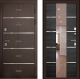 Входная металлическая Дверь (Дверной Континент) Савона с зеркалом Венге в Красноармейске