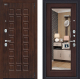 Входная металлическая Дверь Bravo Оптим Урбан с зеркалом Wenge Veralinga в Красноармейске
