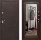 Входная металлическая Дверь Престиж 100 с зеркалом Медь/Венге в Красноармейске