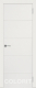 Межкомнатная дверь Граффити 2 ПГ белая эмаль в Красноармейске