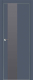 Межкомнатная дверь ProfilDoors 5E Антрацит (серебряный лак) в Красноармейске