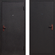 Входная металлическая Дверь ЭКО АМД-1 Чёрный шёлк  в Красноармейске