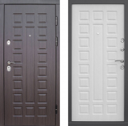 Дверь S01 3К Vinorit Белая Лиственница 860х2050 мм