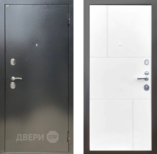 Входная металлическая Дверь Шелтер (SHELTER) Стандарт 8 Белый матовый в Красноармейске