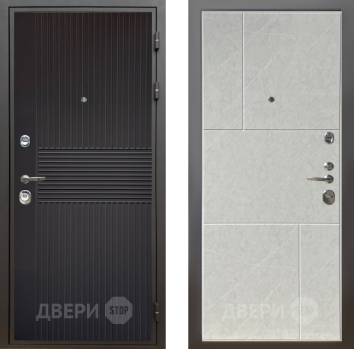 Входная металлическая Дверь Шелтер (SHELTER) Комфорт Черная шагрень 9 Гранит лава лайт в Красноармейске