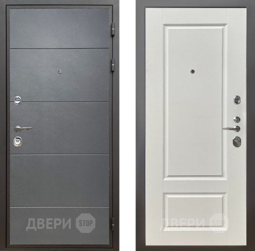Входная металлическая Дверь Шелтер (SHELTER) Комфорт Лофт графит 5 Силк тирамиссу в Красноармейске