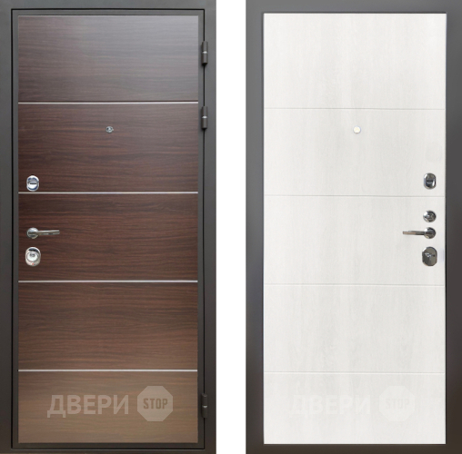 Входная металлическая Дверь Шелтер (SHELTER) Комфорт Венге структурный горизонт 7 Дуб филадельфия крем в Красноармейске