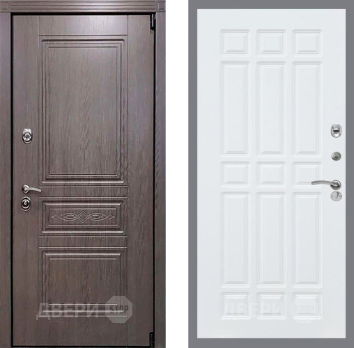 Входная металлическая Дверь Рекс (REX) Пренмиум-S FL-33 Силк Сноу в Красноармейске