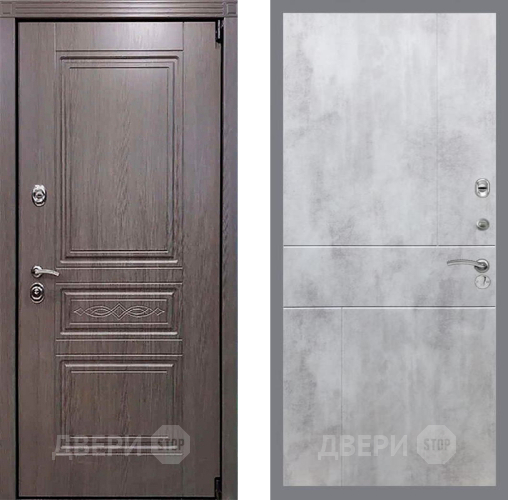 Входная металлическая Дверь Рекс (REX) Пренмиум-S FL-290 Бетон светлый в Красноармейске