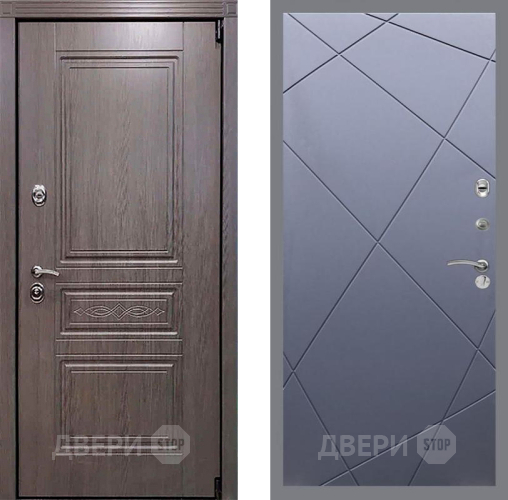 Входная металлическая Дверь Рекс (REX) Пренмиум-S FL-291 Силк титан в Красноармейске