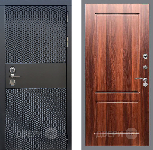 Входная металлическая Дверь Стоп БЛЭК CISA ФЛ-117 Итальянский орех в Красноармейске