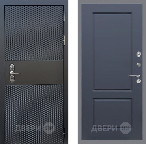 Входная металлическая Дверь Стоп БЛЭК CISA ФЛ-117 Силк титан в Красноармейске