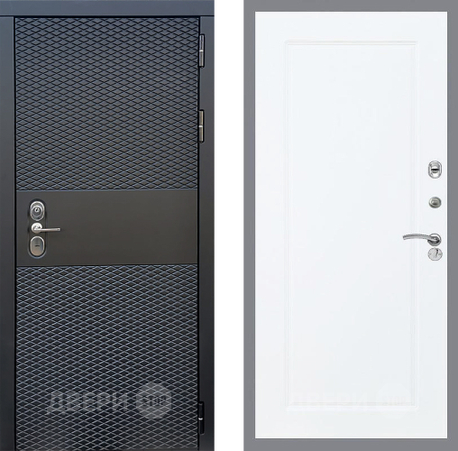 Входная металлическая Дверь Стоп БЛЭК CISA ФЛ-119 Силк Сноу в Красноармейске