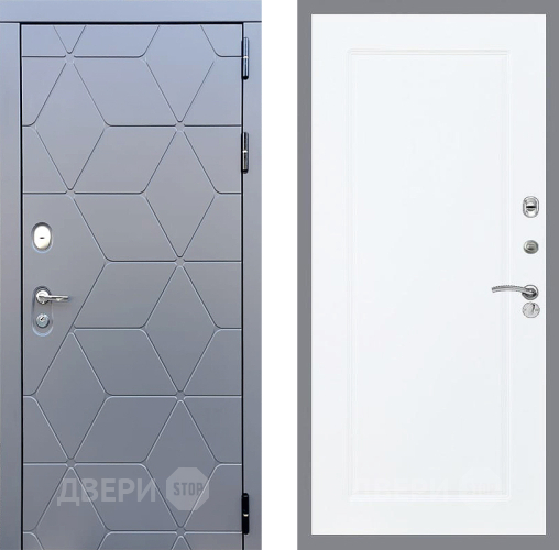 Входная металлическая Дверь Стоп КОСМО ФЛ-119 Силк Сноу в Красноармейске