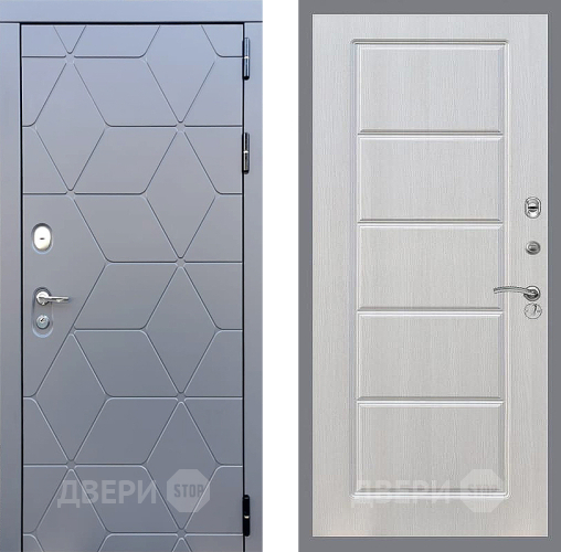 Входная металлическая Дверь Стоп КОСМО ФЛ-39 Лиственница беж в Красноармейске