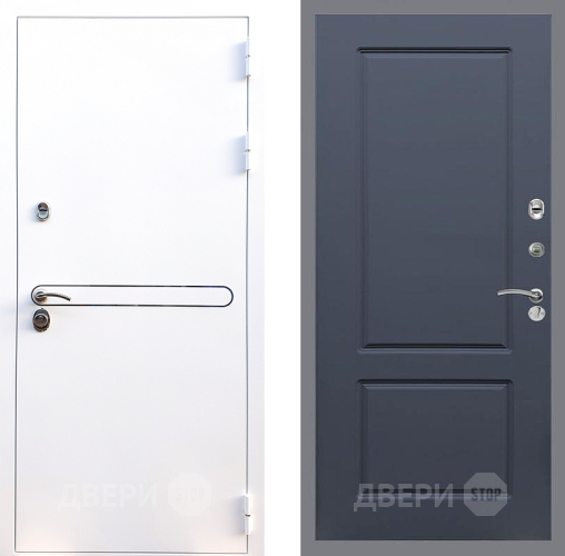 Входная металлическая Дверь Стоп Лайн Вайт ФЛ-117 Силк титан в Красноармейске