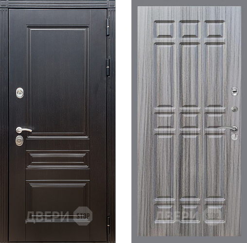 Входная металлическая Дверь Стоп МЕГАПОЛИС ФЛ-33 Сандал грей в Красноармейске