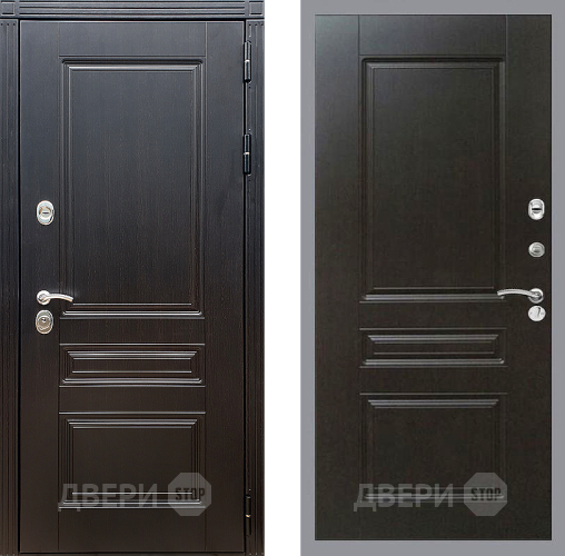 Входная металлическая Дверь Стоп МЕГАПОЛИС ФЛ-243 Венге в Красноармейске