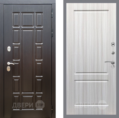 Входная металлическая Дверь Стоп НЬЮ ЙОРК ФЛ-117 Сандал белый в Красноармейске