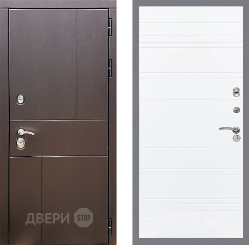 Входная металлическая Дверь Стоп УРБАН Лайн Силк Сноу в Красноармейске
