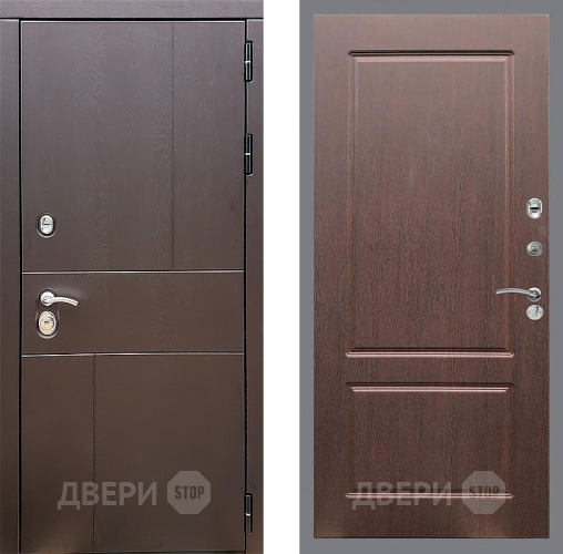 Дверь Стоп УРБАН ФЛ-117 Орех премиум в Красноармейске