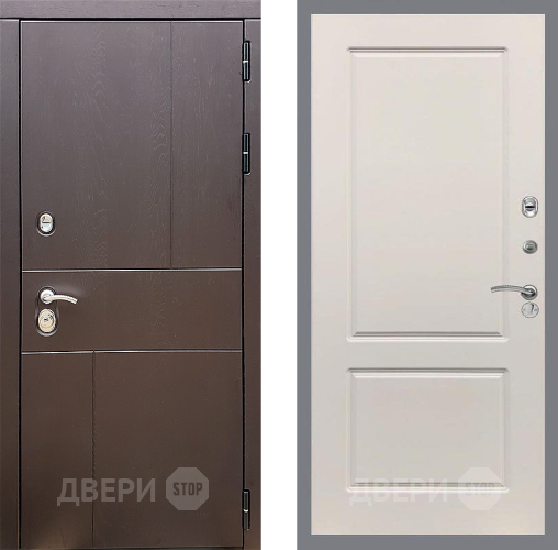 Входная металлическая Дверь Стоп УРБАН ФЛ-117 Шампань в Красноармейске