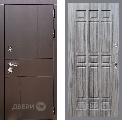 Входная металлическая Дверь Стоп УРБАН ФЛ-33 Сандал грей в Красноармейске