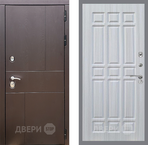 Входная металлическая Дверь Стоп УРБАН ФЛ-33 Сандал белый в Красноармейске