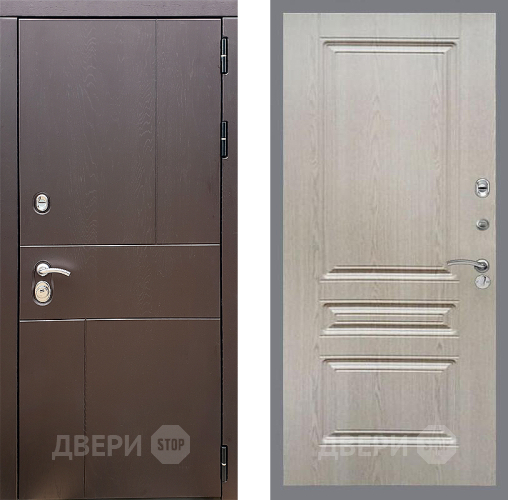 Дверь Стоп УРБАН ФЛ-243 Беленый дуб в Красноармейске
