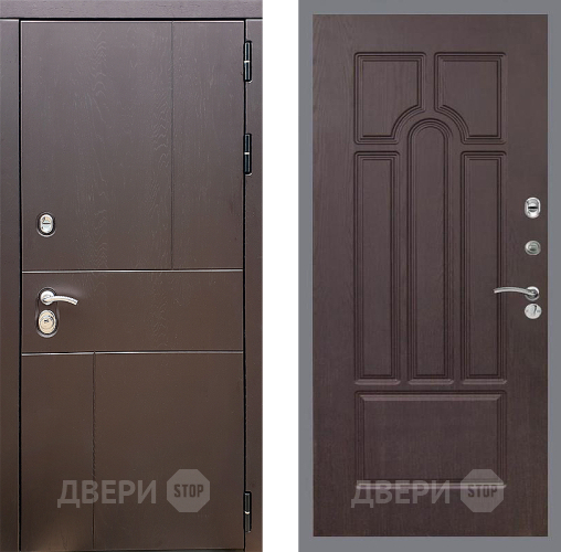 Дверь Стоп УРБАН ФЛ-58 Венге в Красноармейске