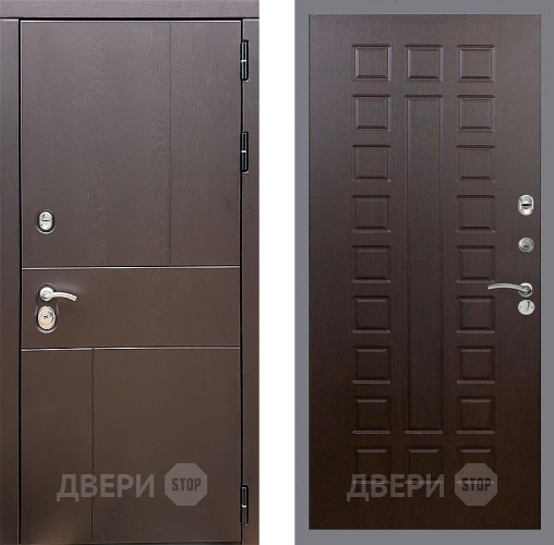 Входная металлическая Дверь Стоп УРБАН ФЛ-183 Венге в Красноармейске
