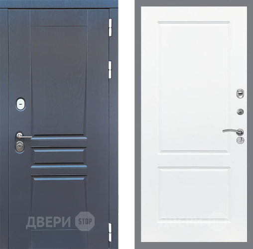 Входная металлическая Дверь Стоп ПЛАТИНУМ ФЛ-117 Силк Сноу в Красноармейске