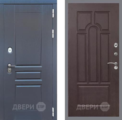 Входная металлическая Дверь Стоп ПЛАТИНУМ ФЛ-58 Венге в Красноармейске