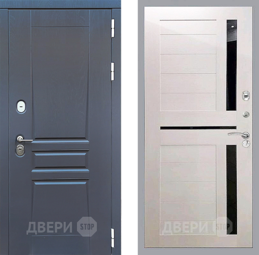 Входная металлическая Дверь Стоп ПЛАТИНУМ СБ-18 Лиственница беж в Красноармейске