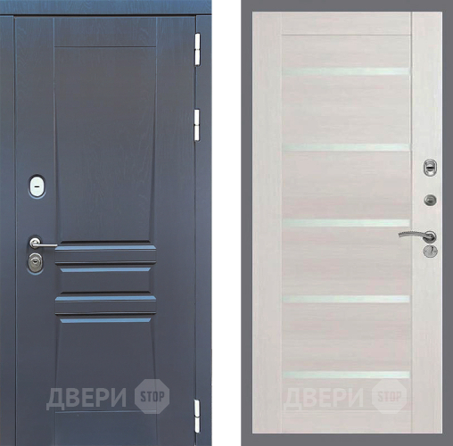 Входная металлическая Дверь Стоп ПЛАТИНУМ СБ-14 Лиственница беж в Красноармейске