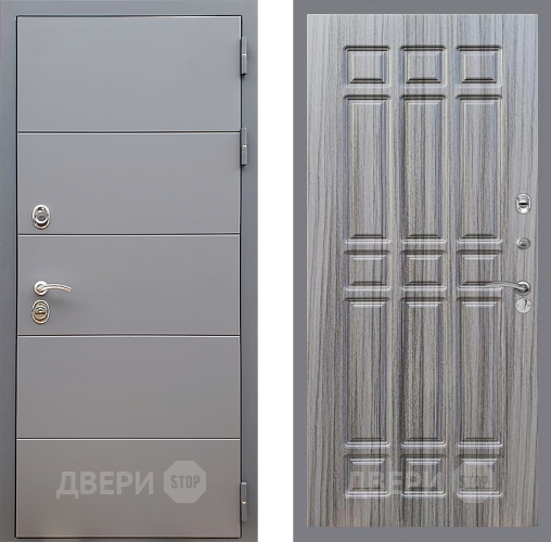 Входная металлическая Дверь Стоп АРТ ГРАФИТ ФЛ-33 Сандал грей в Красноармейске
