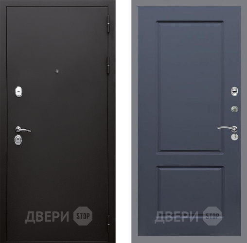 Входная металлическая Дверь Стоп КЛАССИК Шагрень ФЛ-117 Силк титан в Красноармейске