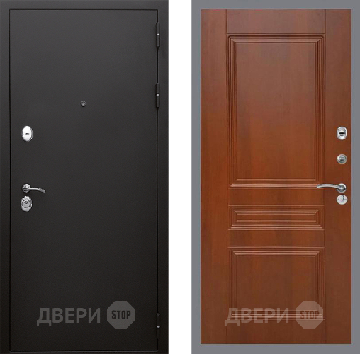 Входная металлическая Дверь Стоп КЛАССИК Шагрень ФЛ-243 Итальянский орех в Красноармейске