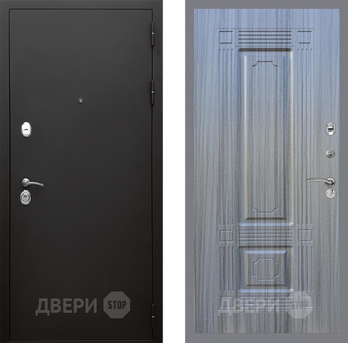 Входная металлическая Дверь Стоп КЛАССИК Шагрень ФЛ-2 Сандал грей в Красноармейске