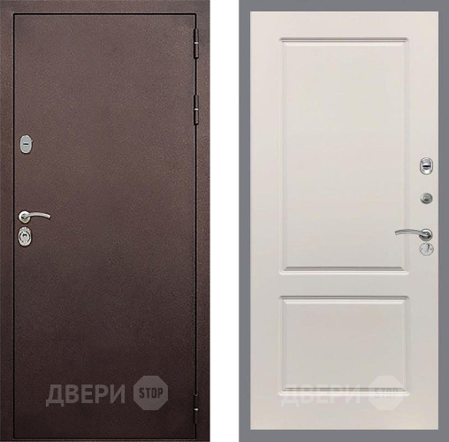 Входная металлическая Дверь Стоп КЛАССИК Медь ФЛ-117 Шампань в Красноармейске